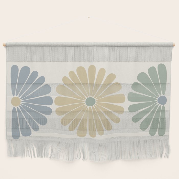 Retro Summer Daisies II Wall Hanging Gallery Image 1