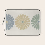 Retro Summer Daisies II Laptop Sleeve Gallery Image 1