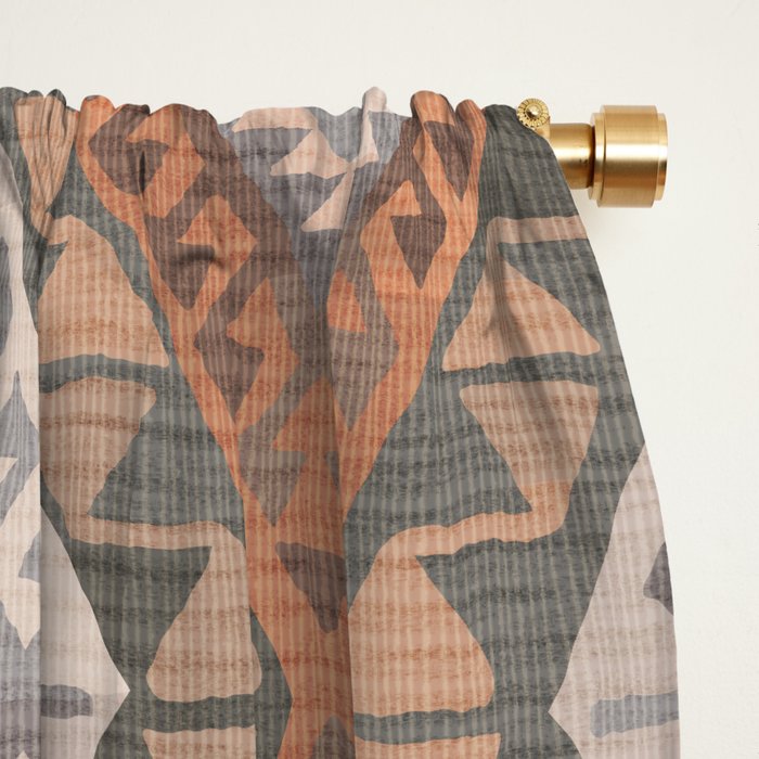 Kilim - earthy Window Curtain Gallery Image 2