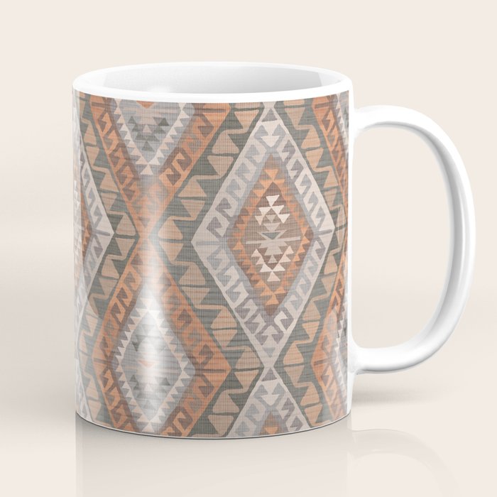 Kilim - earthy Coffee Mug Gallery Image 1