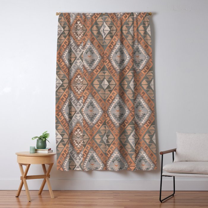 Kilim - earthy Window Curtain Gallery Image 5