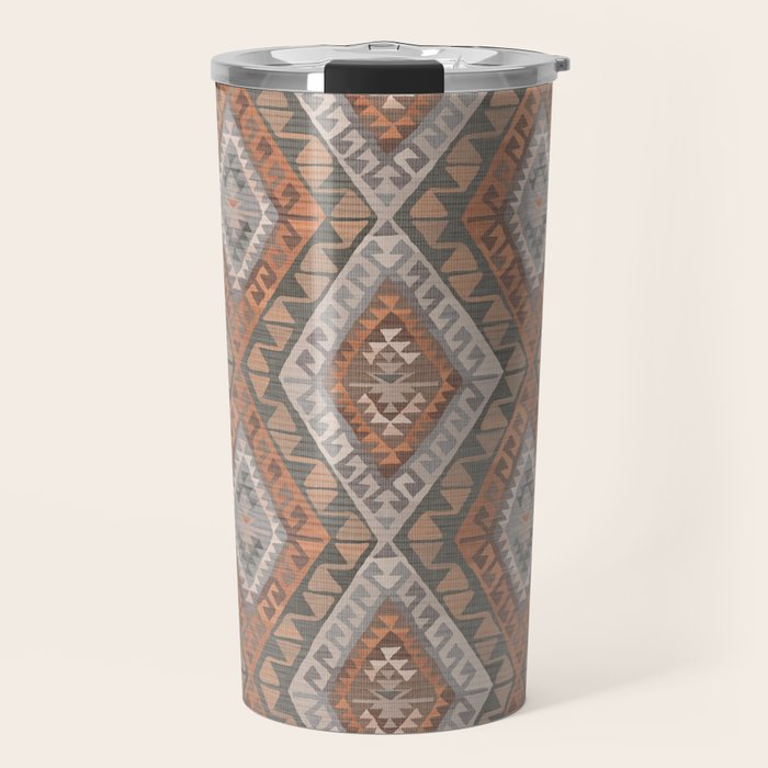 Kilim - earthy Travel Mug Gallery Image 1