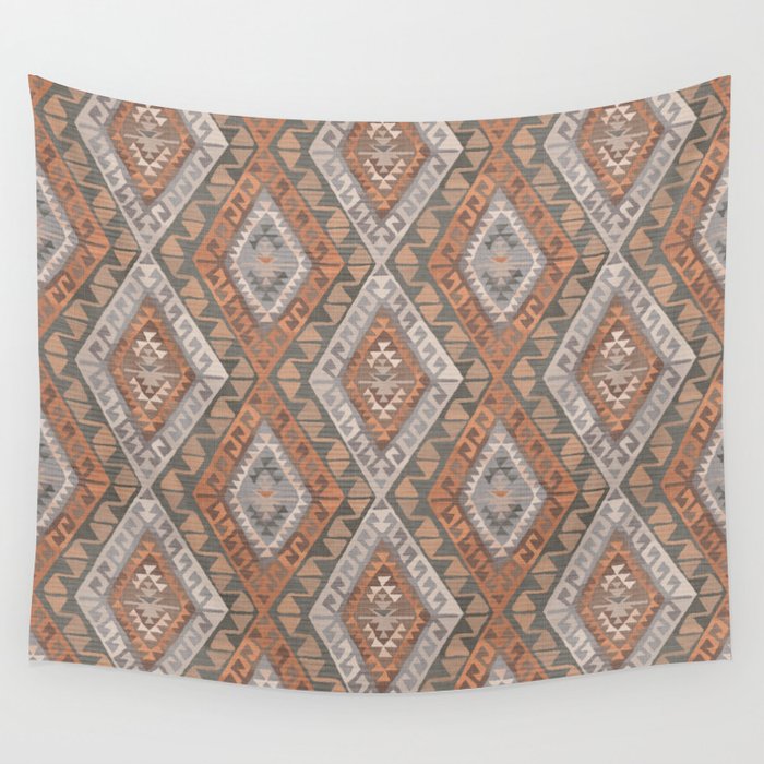Kilim - earthy Wall Tapestry Gallery Image 4