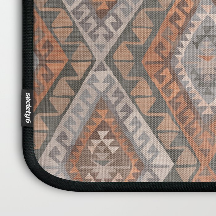 Kilim - earthy Laptop Sleeve Gallery Image 3