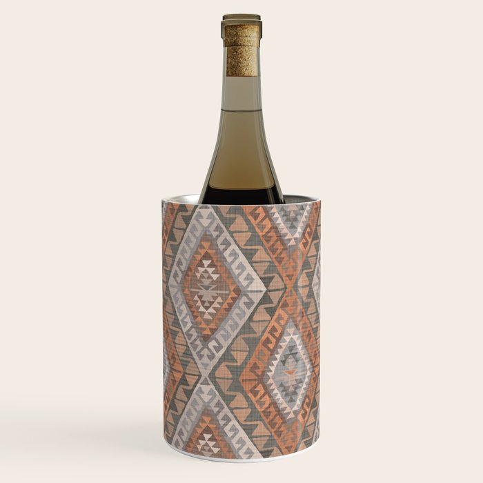 Kilim - earthy Wine Chiller Gallery Image 2