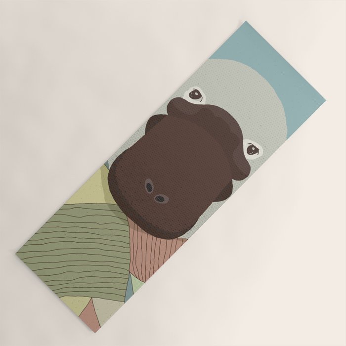 Whimsical Platypus II Yoga Mat Gallery Image 1