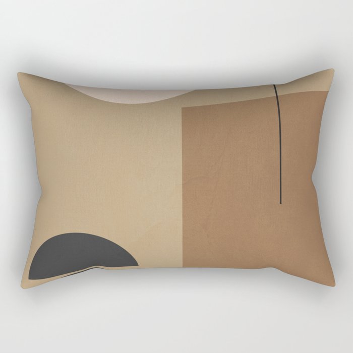Minimal Geometric 34 Rectangular Pillow Gallery Image 1