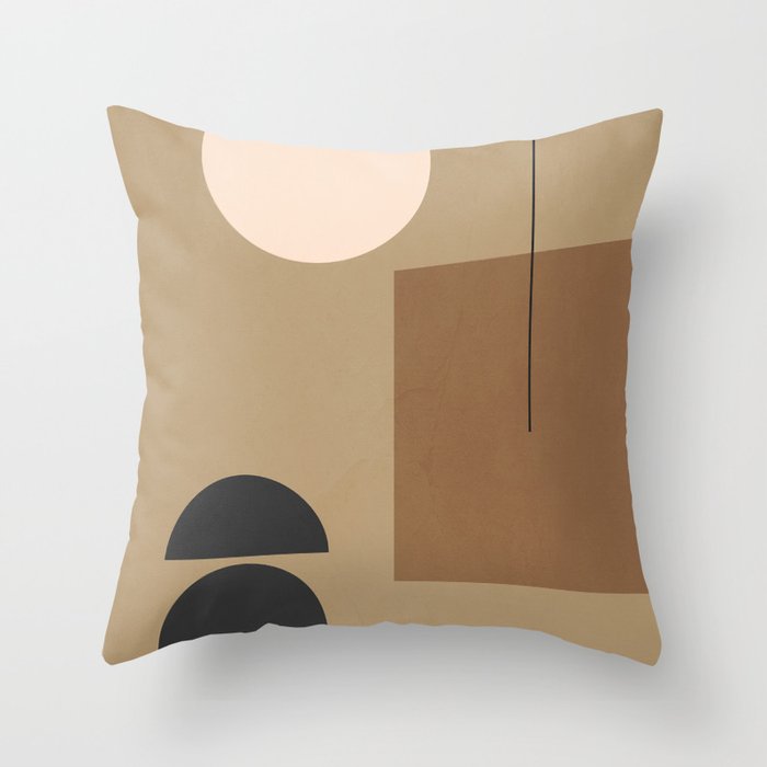 Minimal Geometric 34 Throw Pillow Gallery Image 6