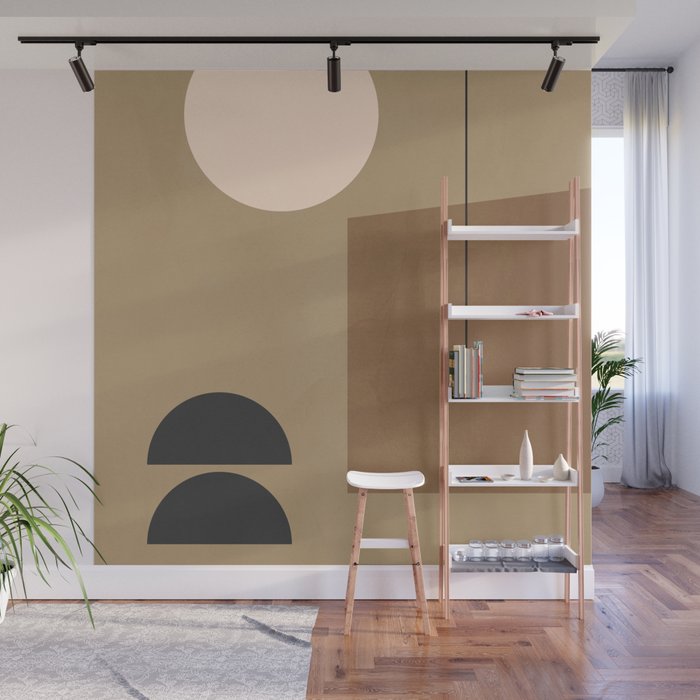 Minimal Geometric 34 Wall Mural Gallery Image 1