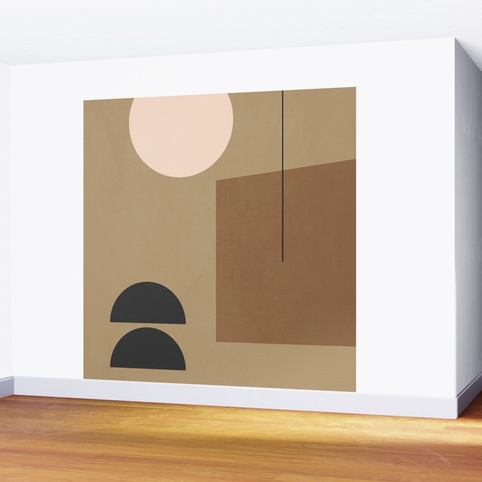 Minimal Geometric 34 Wall Mural Gallery Image 2
