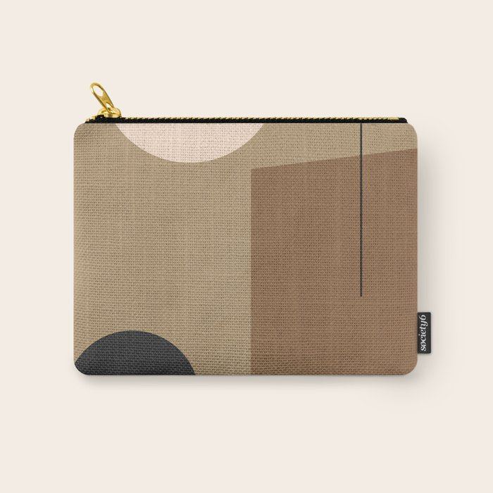 Minimal Geometric 34 Carry All Pouch Gallery Image 1