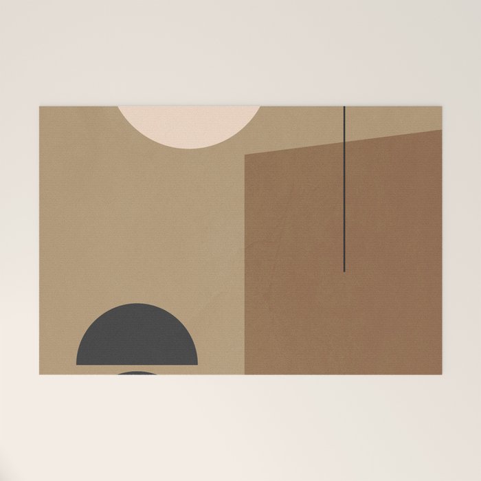 Minimal Geometric 34 Welcome Mat Gallery Image 1