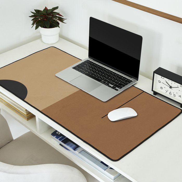 Minimal Geometric 34 Desk Mat Gallery Image 2