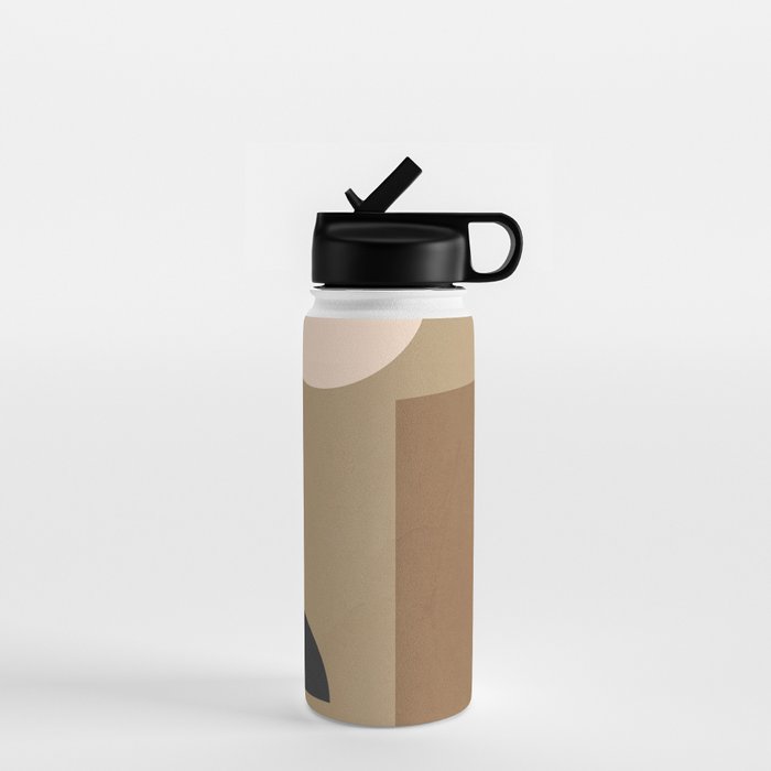 Minimal Geometric 34 Water Bottle Gallery Image 1