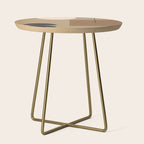 Minimal Geometric 34 Side Table Gallery Image 1