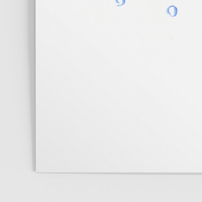 Blue Purple Sea Turtle, Turtle for nursery Poster Gallery Image 3