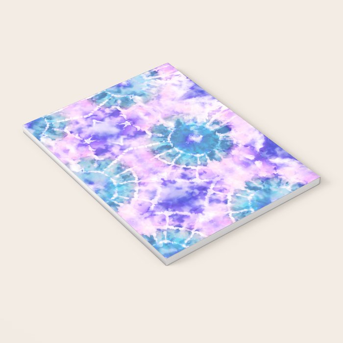 Tie Dye - Lavender and Turquoise  Notebook Gallery Image 3