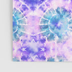 Tie Dye - Lavender and Turquoise  Poster Gallery Image 3