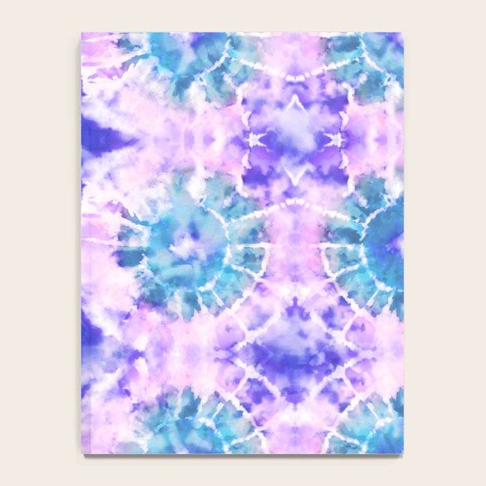 Tie Dye - Lavender and Turquoise  Notebook Gallery Image 4