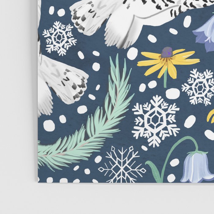Snowy Owls on a Snowy Eve Poster Gallery Image 3