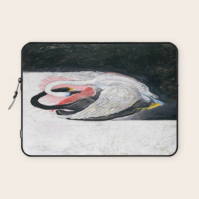 Hilma af klint the Swan No 05 Laptop Sleeve Gallery Image 1