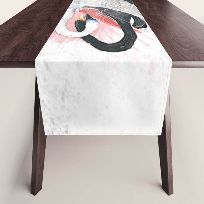 Hilma af klint the Swan No 05 Table Runner Gallery Image 1