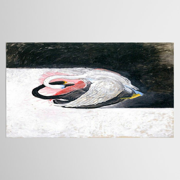 Hilma af klint the Swan No 05 Tablecloth Gallery Image 2