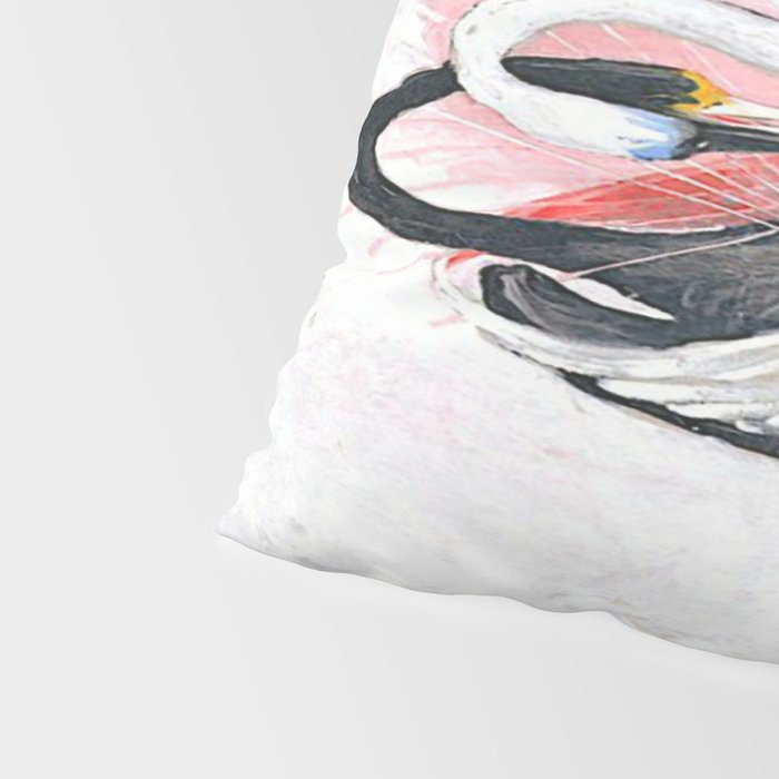 Hilma af klint the Swan No 05 Pillow Sham Gallery Image 4