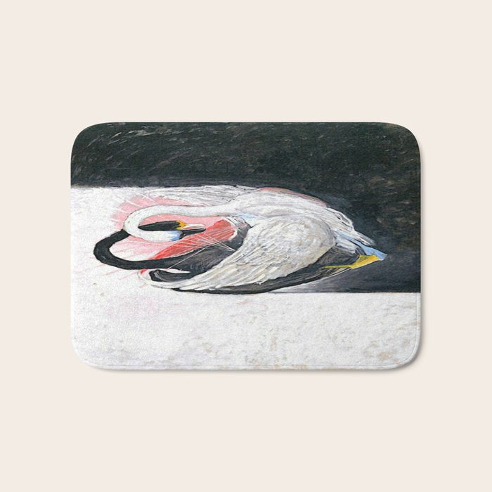 Hilma af klint the Swan No 05 Bath Mat Gallery Image 1
