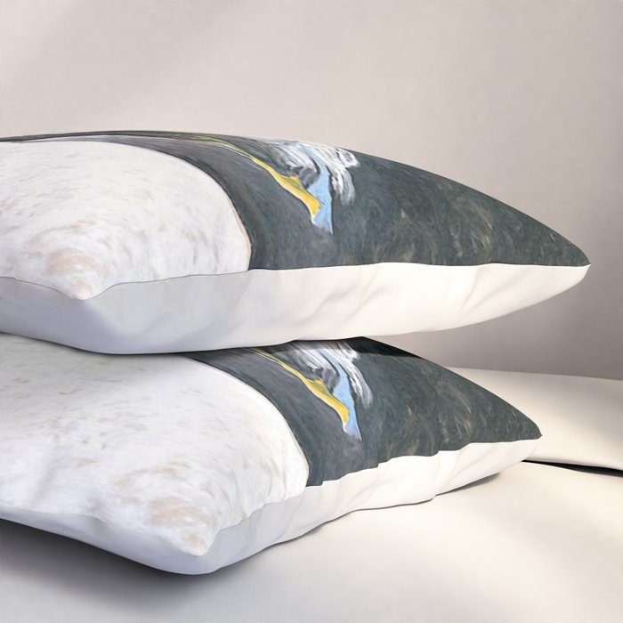 Hilma af klint the Swan No 05 Pillow Sham Gallery Image 3
