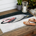 Hilma af klint the Swan No 05 Outdoor Rug Gallery Image 2