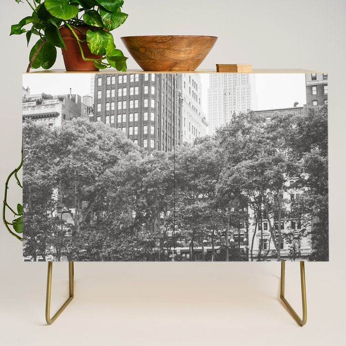 Bryant Park NYC Photography Credenza Gallery Image 1