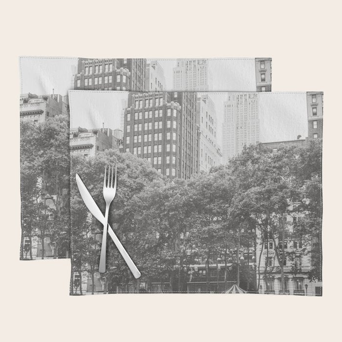 Bryant Park NYC Photography Placemat Gallery Image 1
