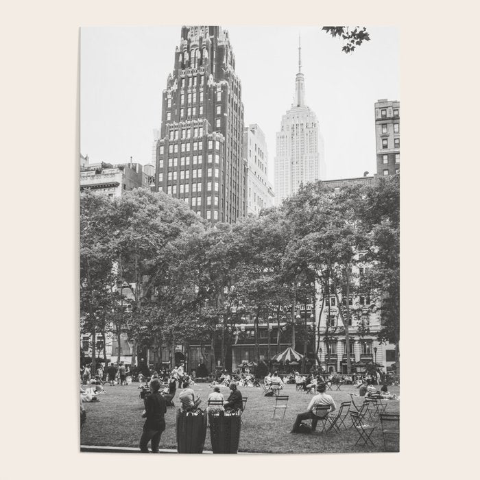 Bryant Park NYC Photography Poster Gallery Image 4