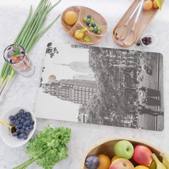 Bryant Park NYC Photography Cutting Board Gallery Image 2