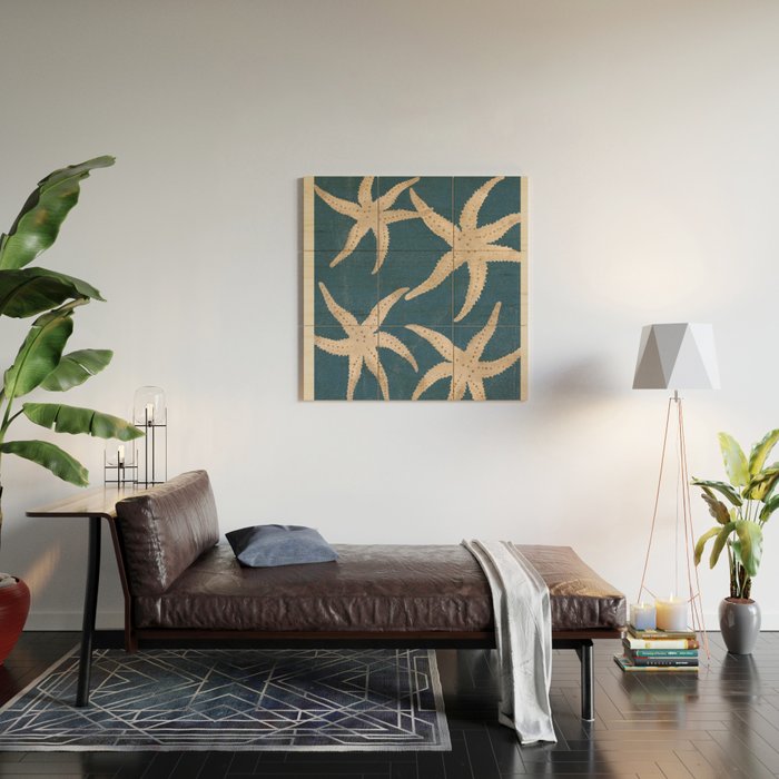 Starfish Harmony 4 Wood Wall Art Gallery Image 2