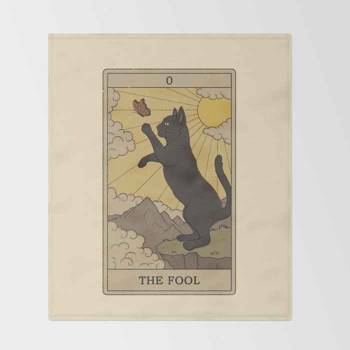 The Fool Throw Blanket Gallery Image 2