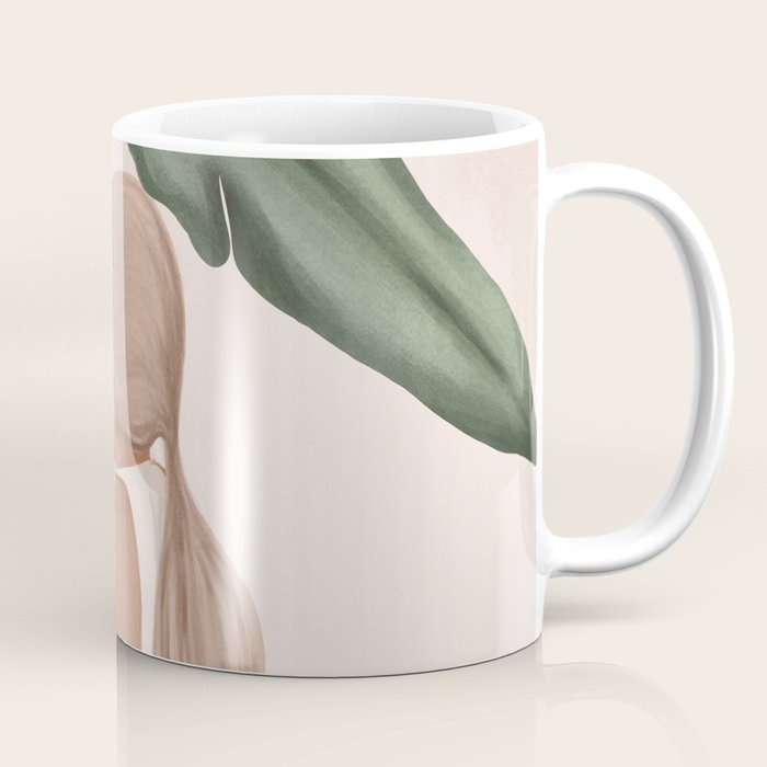 Abstract Woman in a Dress Coffee Mug Gallery Image 1