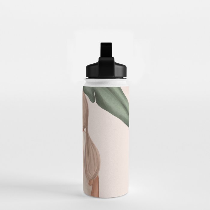 Abstract Woman in a Dress Water Bottle Gallery Image 2