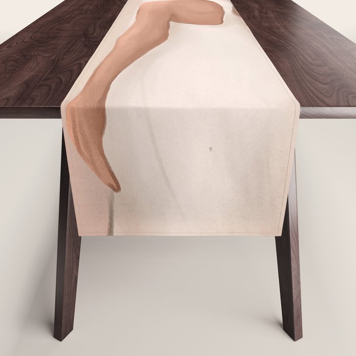 Abstract Woman in a Dress Table Runner Gallery Image 1