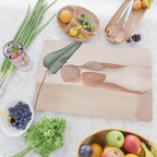 Abstract Woman in a Dress Cutting Board Gallery Image 2