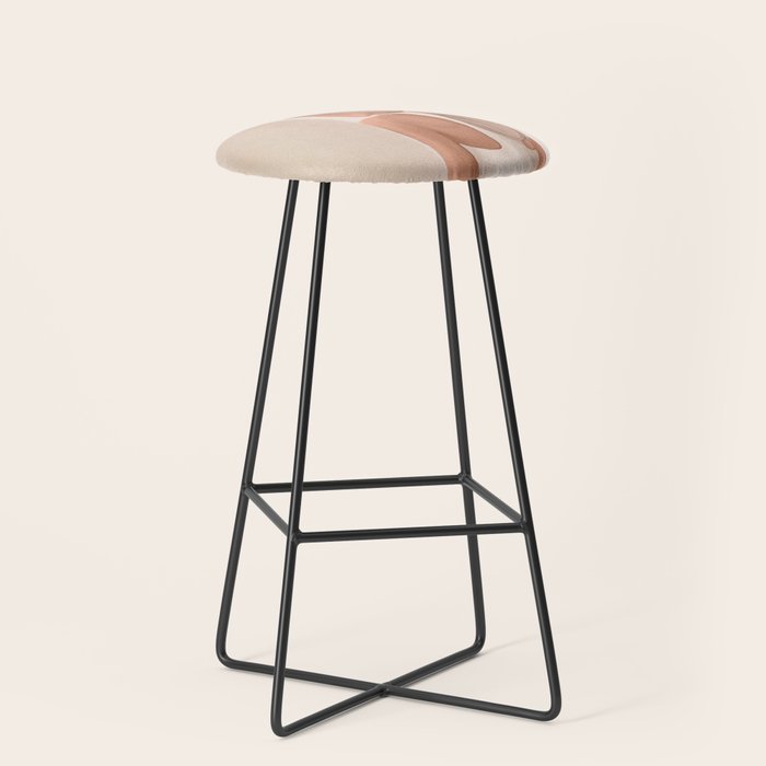 Abstract Woman in a Dress Stool Gallery Image 1