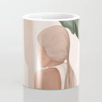 Abstract Woman in a Dress Coffee Mug Gallery Image 4