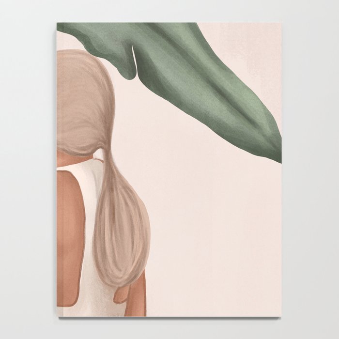 Abstract Woman in a Dress Notebook Gallery Image 4