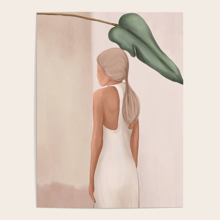 Abstract Woman in a Dress Poster Gallery Image 4