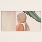 Abstract Woman in a Dress Desk Mat Gallery Image 3