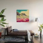 Walk towards Manayama Wood Wall Art Gallery Image 2