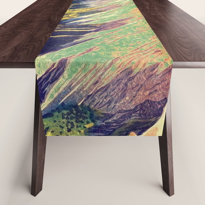 Walk towards Manayama Table Runner Gallery Image 1