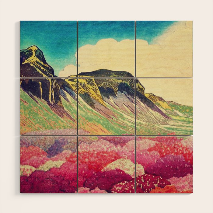 Walk towards Manayama Wood Wall Art Gallery Image 1
