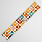 Bauhaus Geometric Flowers  Table Runner Gallery Image 3